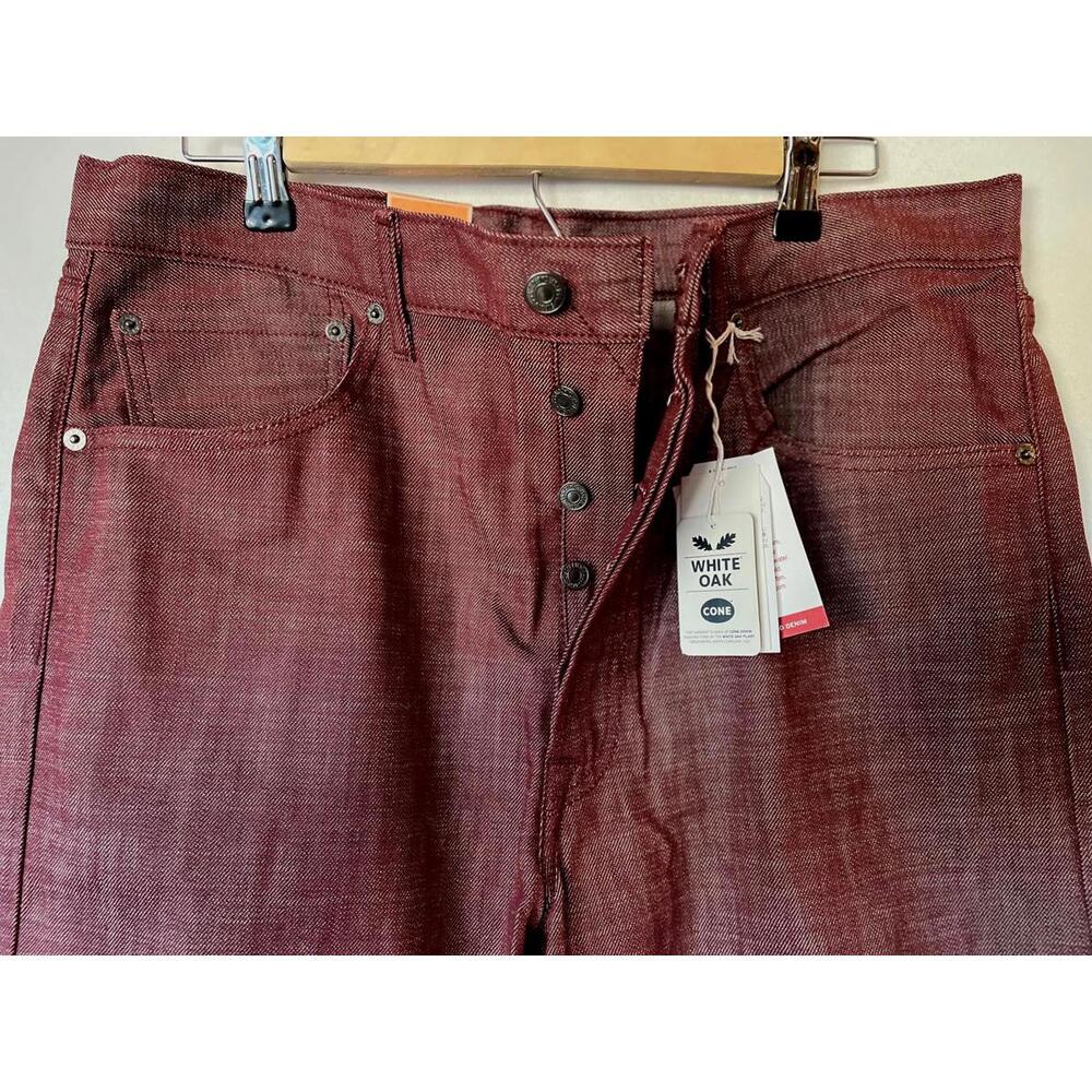 Levi's 501 Original Fit Straight Leg Button-Fly Jeans - Raw Unwashed Denim 34x34 - Picture 5 of 9